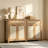 Rattan Sideboard Buffet Cabinet