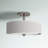 Fabric Semi Flush Mount