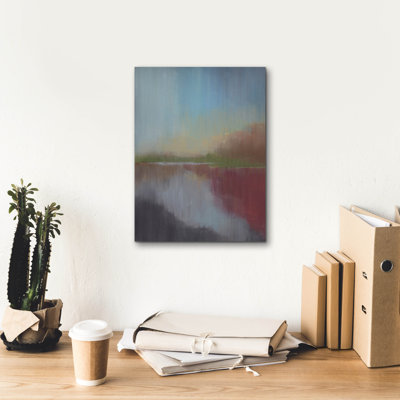  «Canyon Mist 2» par Brittany Evans, art mural sur toile, 12 po x 16 po