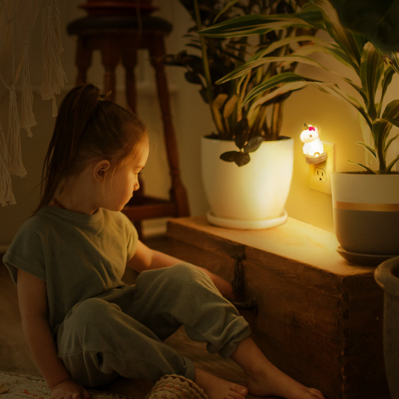 Ensemble de 2 veilleuses licorne pour enfants
