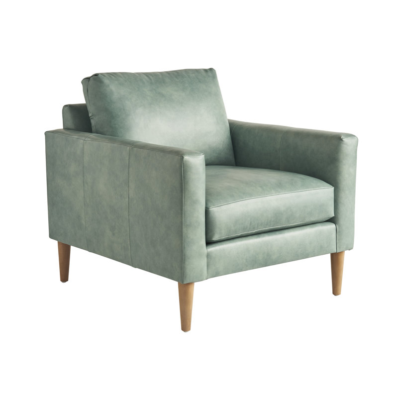 Sunset Key 32.5" Wide Leather Armchair