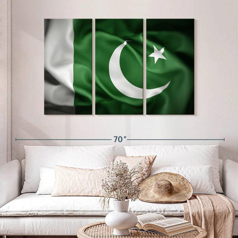 Flag Of Pakistan, 32" H x 50" W
