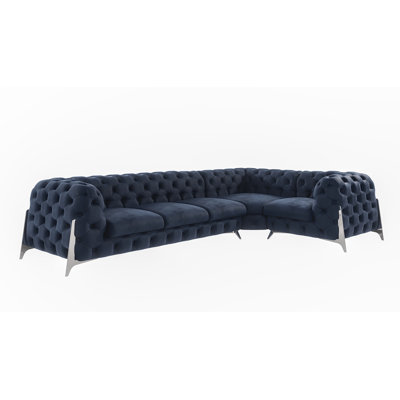 Juneri Chesterfield Corner Sofa