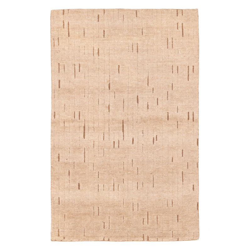 Tapis brun clair Tangier 5 pi 0 po x 7 pi 11 po