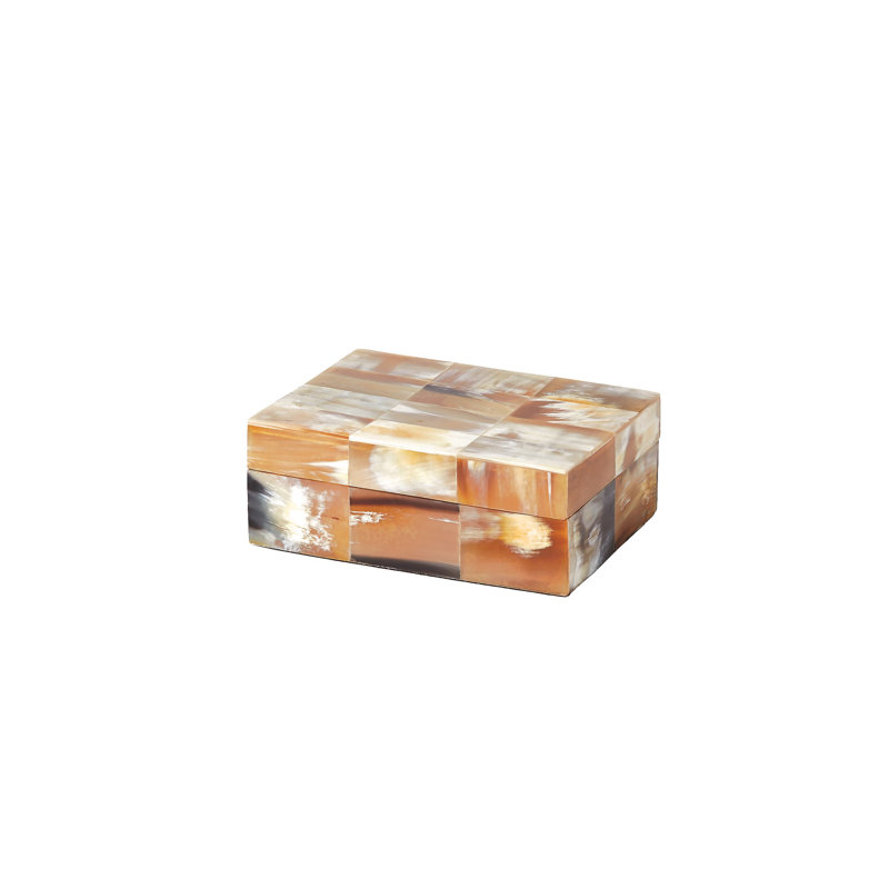 Sierra Horn Box, 3" H x 5" W x 7" D