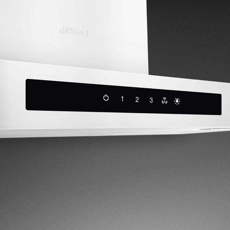 30" Flat T-Shape Hood Brushed  Eta TBD, 30", Matte White