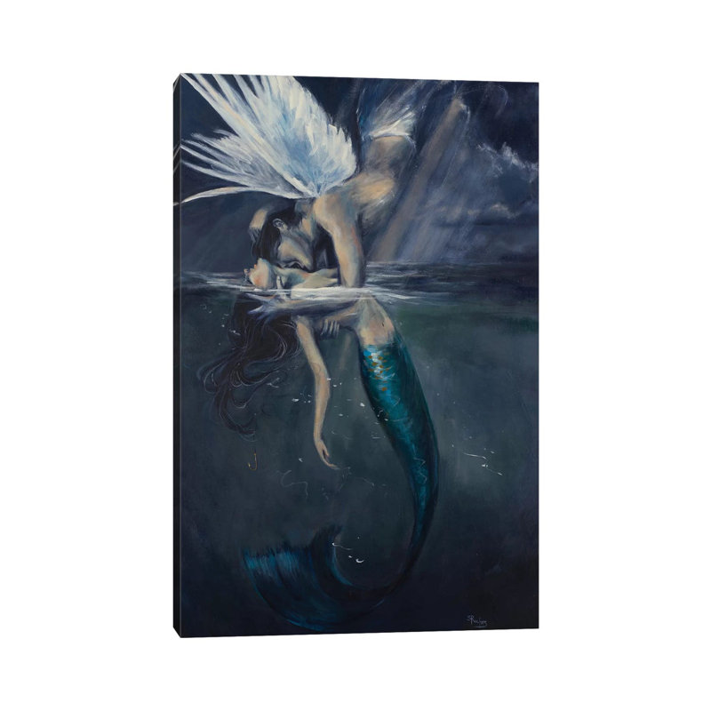 Hooked - Gallery-Wrapped Canvas Giclée, 18" H x 12" W