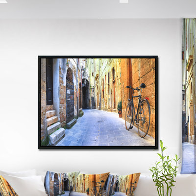 Cityscape 'Pictorial Street of Old Italy' Photograph