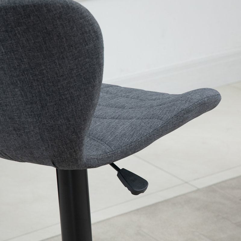 Tabouret de bar Joannah, Gris