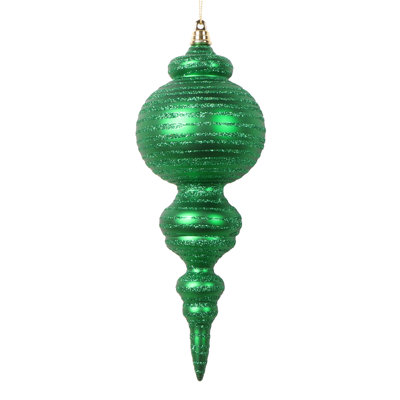 10 in. Plastic Shatterproof Holiday Shaped Ornament