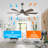 Hydle 60'' Ceiling Fan with LED Lights-1351748608
