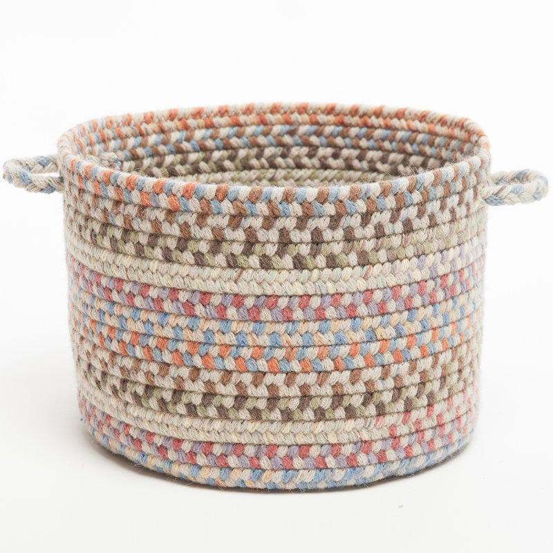 Panier en tissu Bar Harbor, H 8 po x l 10 po x P 10 po, 23 pintes, Beige