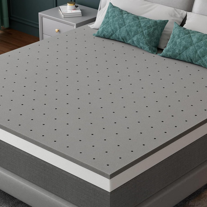 Surmatelas en mousse viscoélastique gélifiée 4 pouces, Grand lit