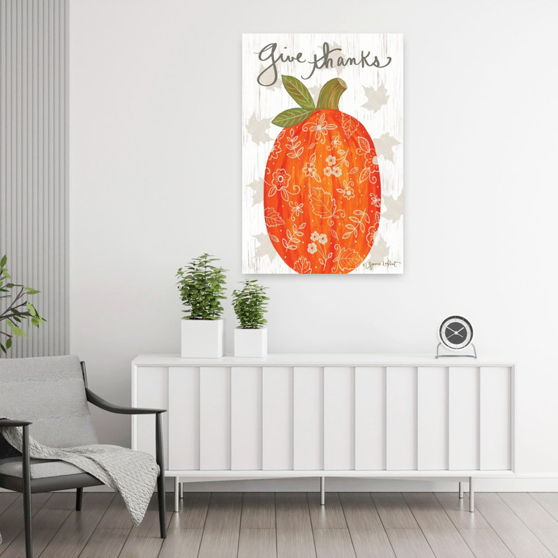 «Donner grâce», Boho, citrouille, paysage abstrait, art naturel, H 36 po x l 24 po