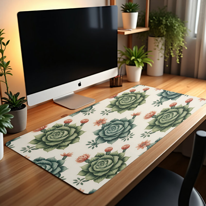 Polyester Desk Pad, 31.5x15.5