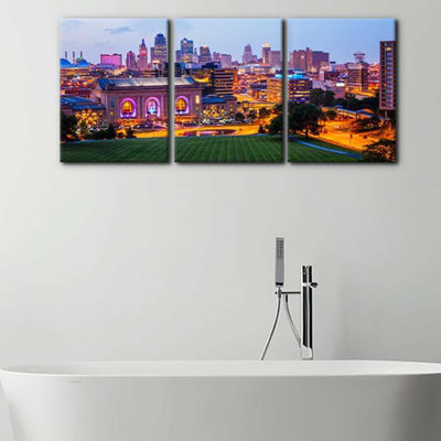 3 Piece Wrapped Canvas Print
