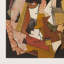 Composition Au Papier Journal Framed Painting-535511305