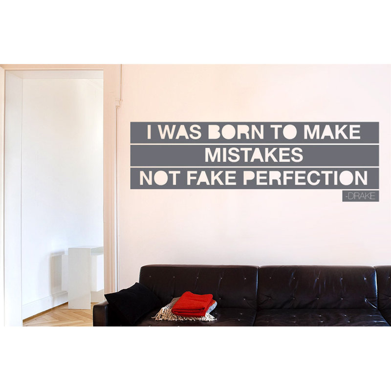 Wall Decal, Grey, Medium
