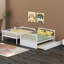 Lit superposé double au-dessus de double avec lit gigogne simple Jannetta-1051962247