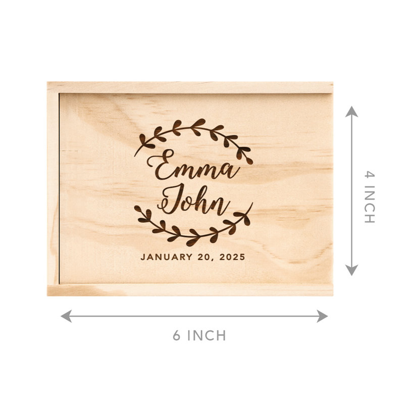 Dulvert Wooden Memory Box