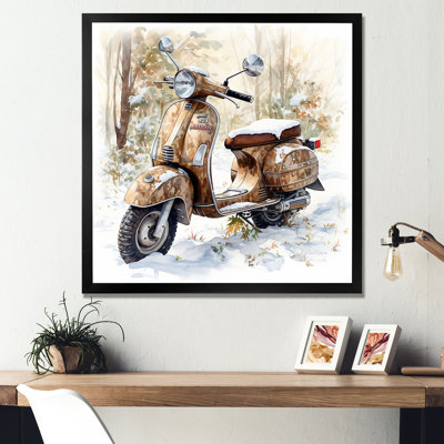 " Scooter Charm In Winter II "