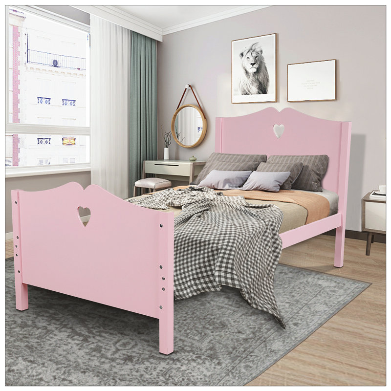 Lit pour chambre à coucher, Rose
