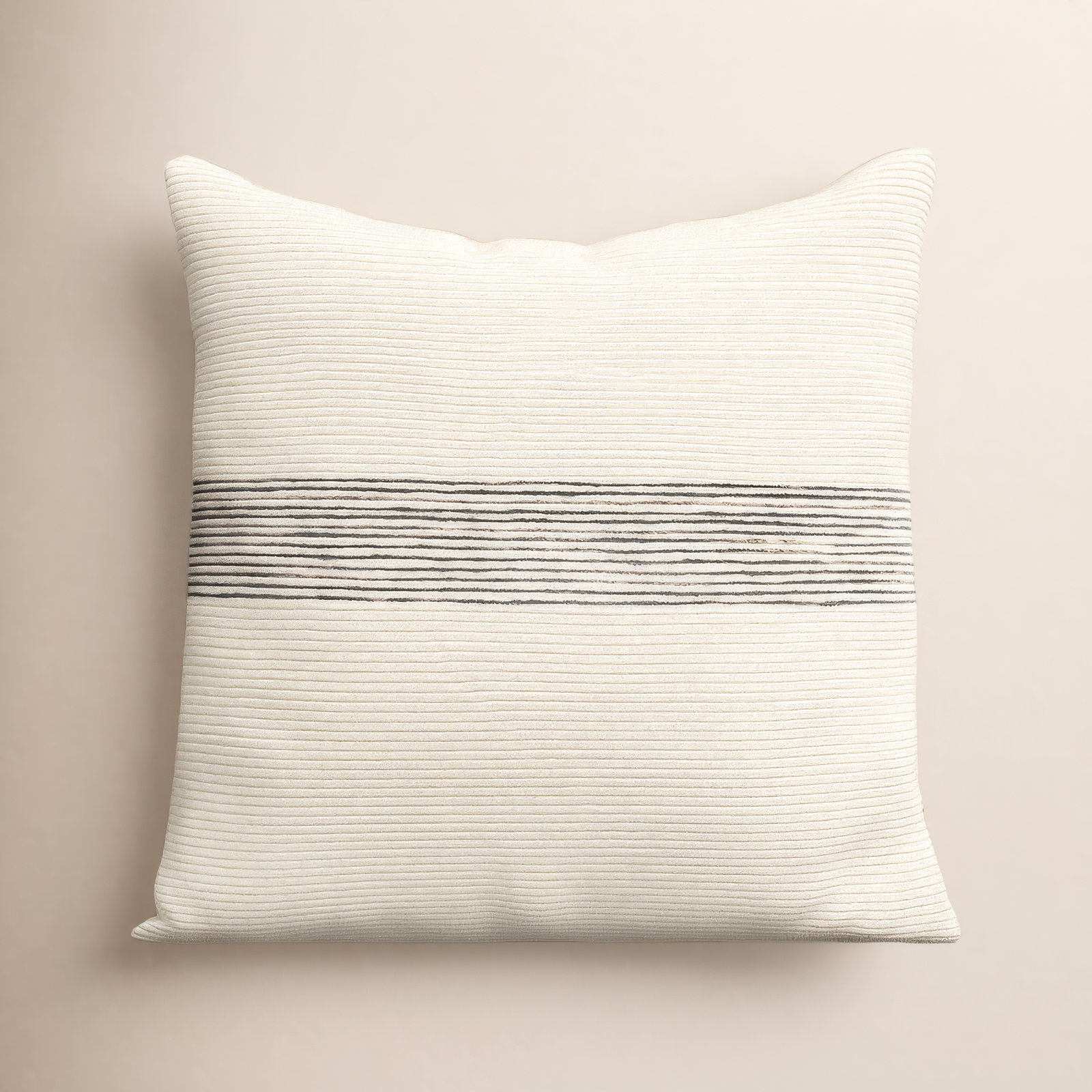 Cason Striped Cotton Throw Pillow, 20" x 20", Pillow Cover Only - No Insert