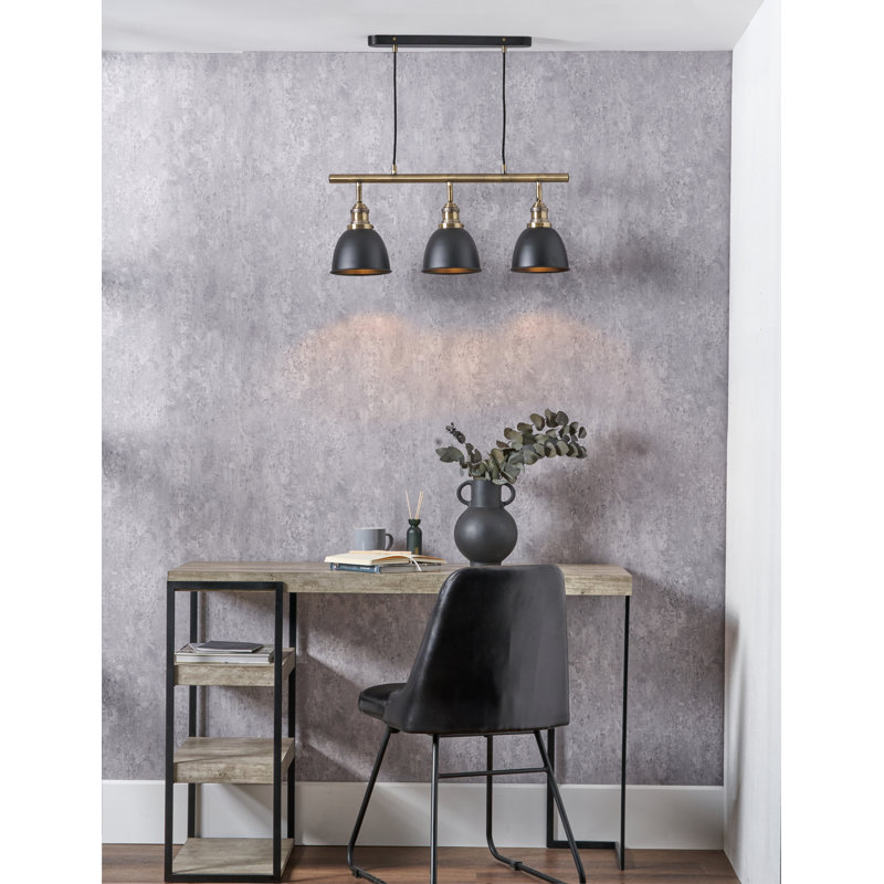 3 - Light Matte Kitchen Island Pendant