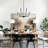 Marshana 8 - Light Dimmable Farmhouse Candle Classic/Traditional Chandelier