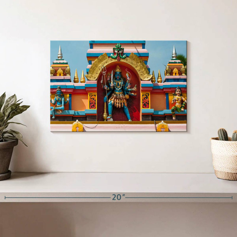 Adella Varkala Kali Statue, 8" H x 12" W