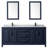 Daria 80'' Double Bathroom Vanity with Marble Top-97901669-97901676-97901673