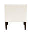 Chaise beige contemporaine avec structure en contreplaqué et tissu de revêtement texturé-242813956