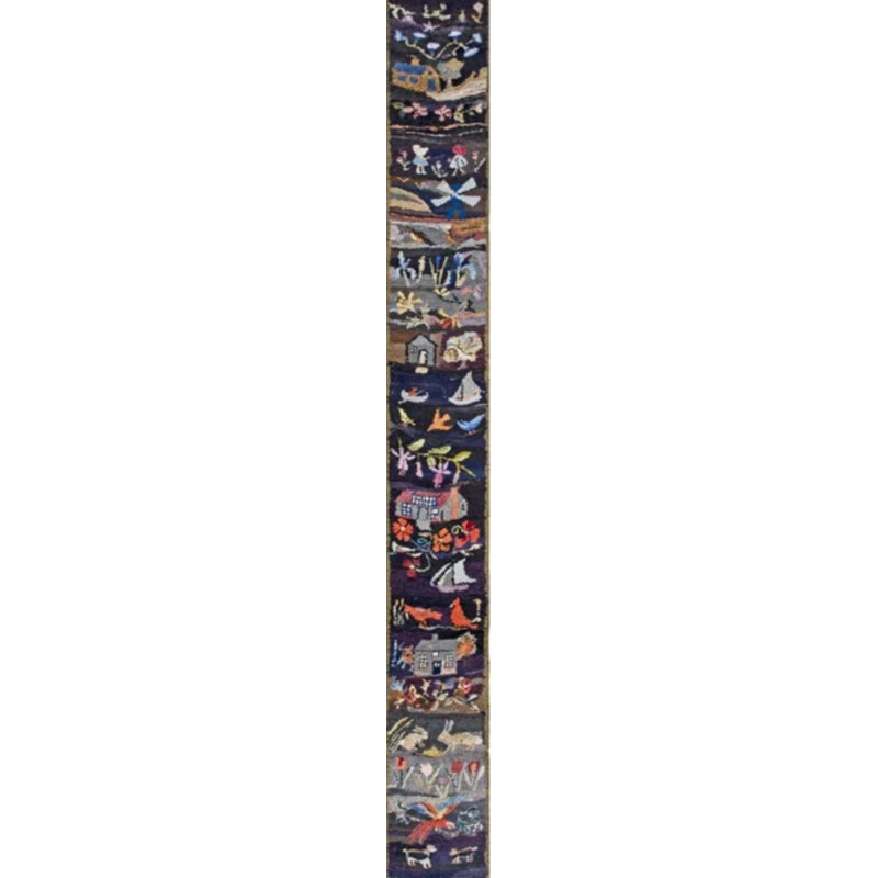 Tapis de couloir Antique Antique