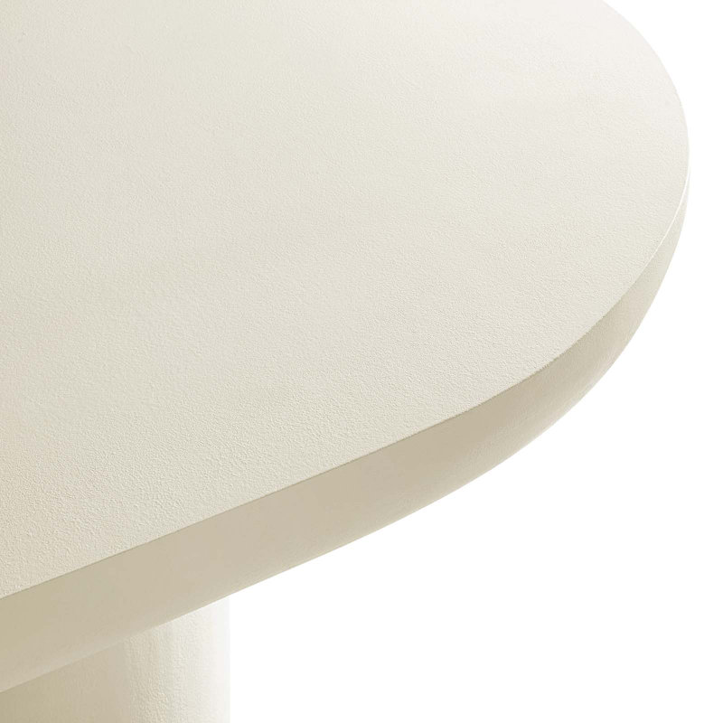 Modway Caspian Oval 72'' L x 36.1'' W, White