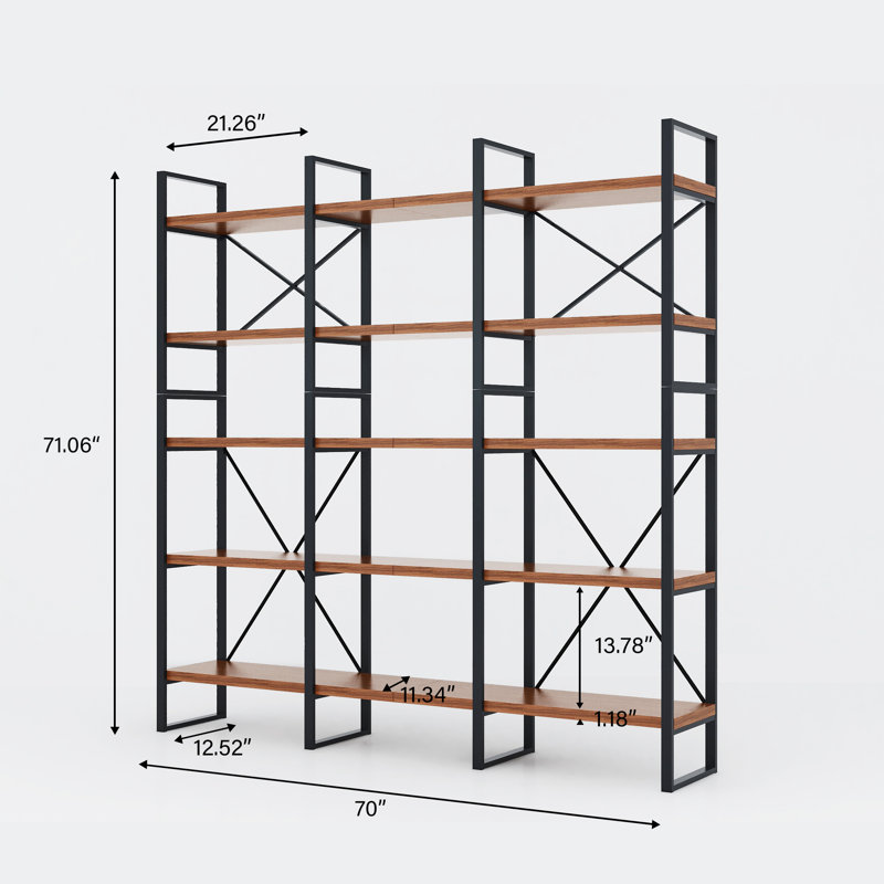 Etagere Bookcase, Walnut