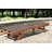 Delphi Outdoor Wood Chaise Lounge Set