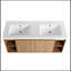 Ensemble de meuble-lavabo double avec plateau 47,60 Allesha