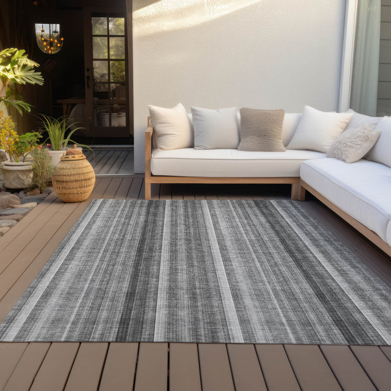 Tapis intérieur / extérieur Kinslee, Rectangle 3 pi x 5 pi
