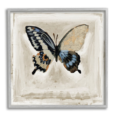 "Butterfly Wings", art mural texturé à estampe numérique par Stacy D''Aguiar