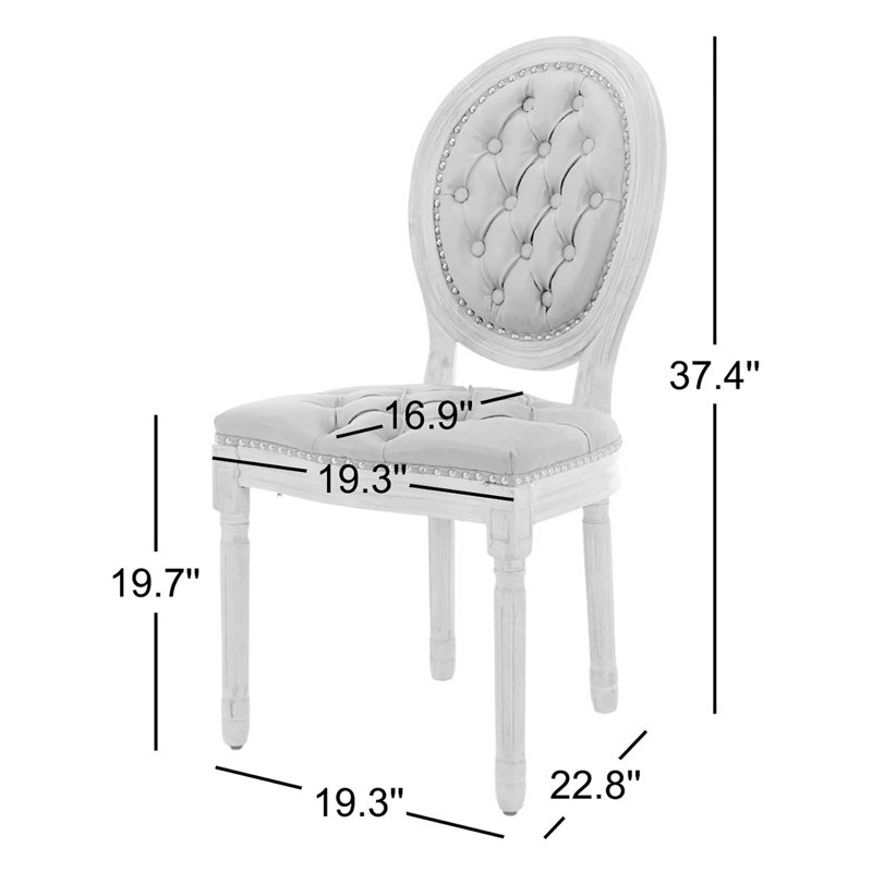 Chaise de salle à manger en cuir, Noir