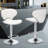 Adjustable Counter Height Bar Stools Swivel Barstools Dining Chairs with Footrest for Kitchen Island-696193382-710730132