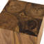 Carlton Solid Wood Block End Table