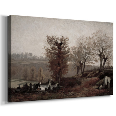 Paysages rétro-CCLII -Galerie enveloppée Cavas