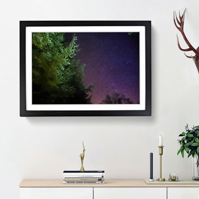 Starry Sky in Abstract - Framed Print