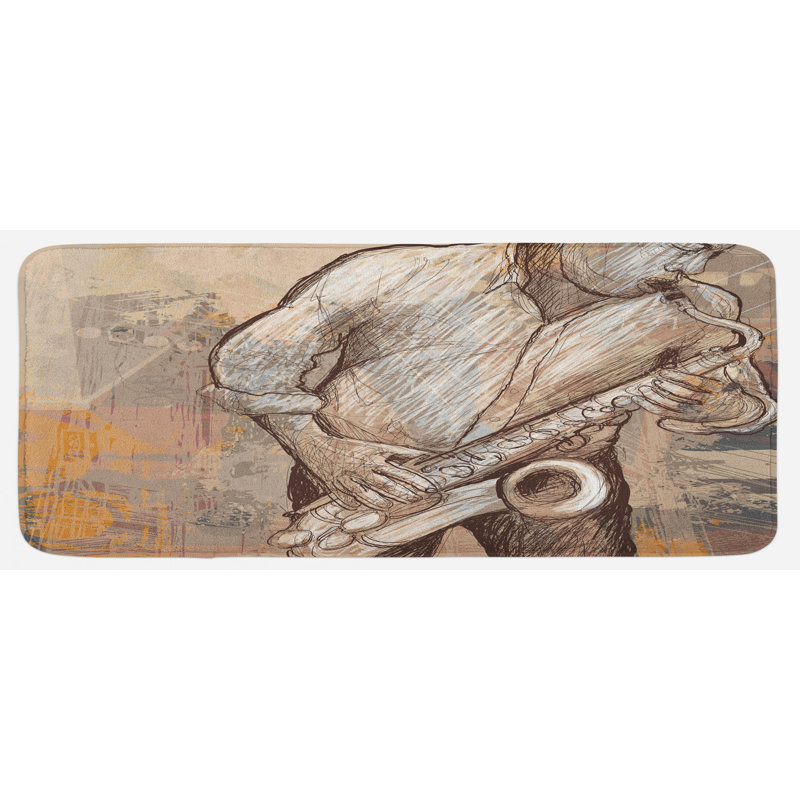 Tapis de cuisine music