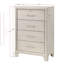 Armoire de chevet contemporaine à 4 tiroirs 1Pc-1772023641
