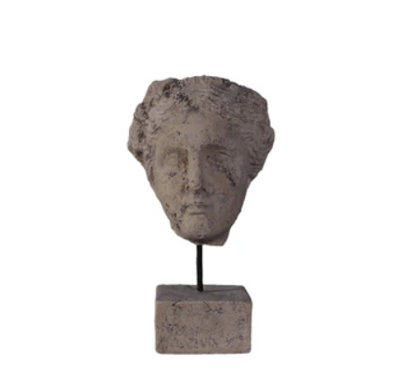 Vesuvius Maiden Head on Base Statue