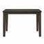 Table de hauteur comptoir classique avec mobilier de salle à manger carré en bois amovible