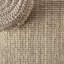Tapis ivoire épais en jute tissé à la main Ehmann-631205849