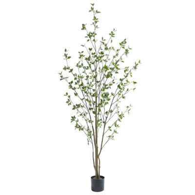 Minimalist Artificial Citrus Tree for Home Office Living Room Bedroom Porch Decor